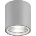 Ideal Lux - Buitenspot GUN 1xGU10/28W/230V Ø 11 cm IP55 grijs